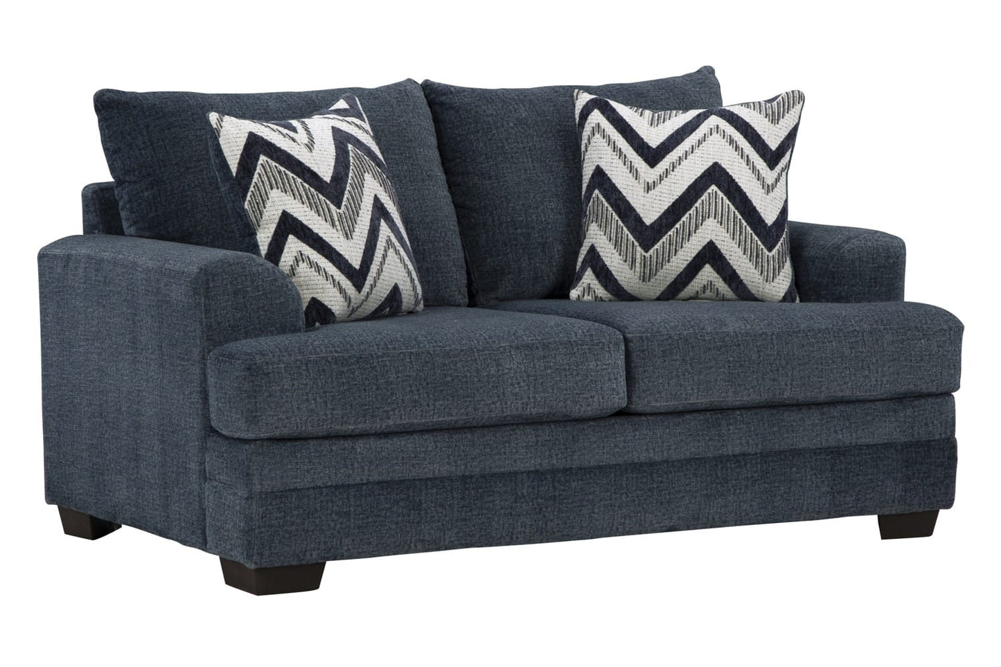 Pippa Light Navy Loveseat Only