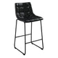 Seth Barstool in Distressed Black