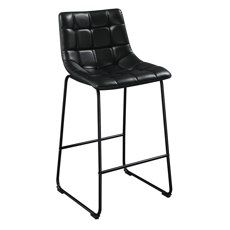 Seth Barstool in Distressed Black