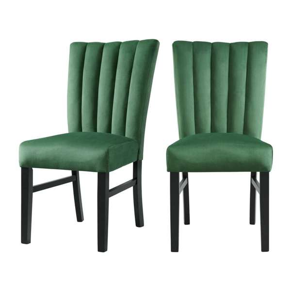 Bellini Emerald Velvet Chair
