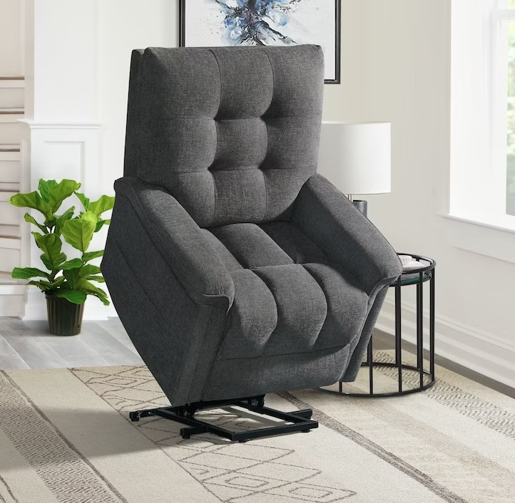 Pecos Power Motion Lift chair Rabbit Charcoal