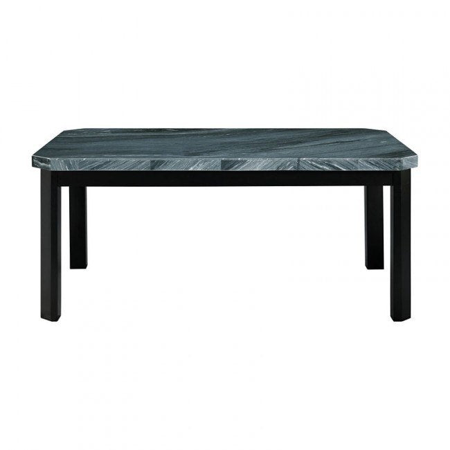 Francesca Rct. Gry Marble Table Only