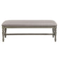 Sunnyvale Dining Bench In Grey