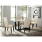 Felicia White Marble Table w/4  chairs