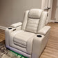 Top Grain Leather Match Cosmo Fog Zero Gravity Power  Recliner