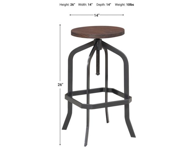 WYNN 26" Adjustable  Bar Stool