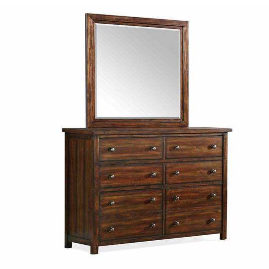 Dawson Creek Dresser & Mirror Set