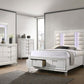 Twenty Nine White Queen Set-Dresser, Mirror & Queen Storage Bed