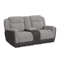 Hornet Motion Reclining Loveseat in Rancho Grey