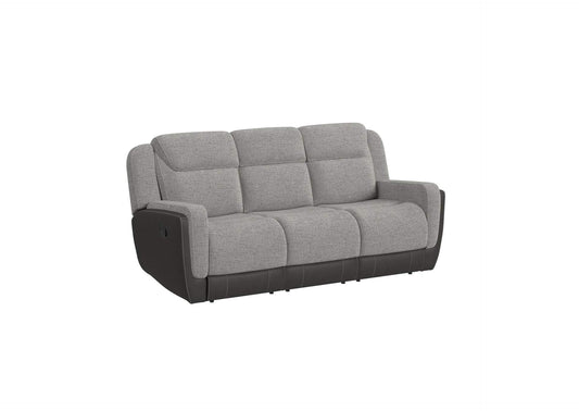 Hornet Motion Reclining Sofa in Rancho Grey