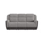 Hornet Motion Reclining Sofa in Rancho Grey