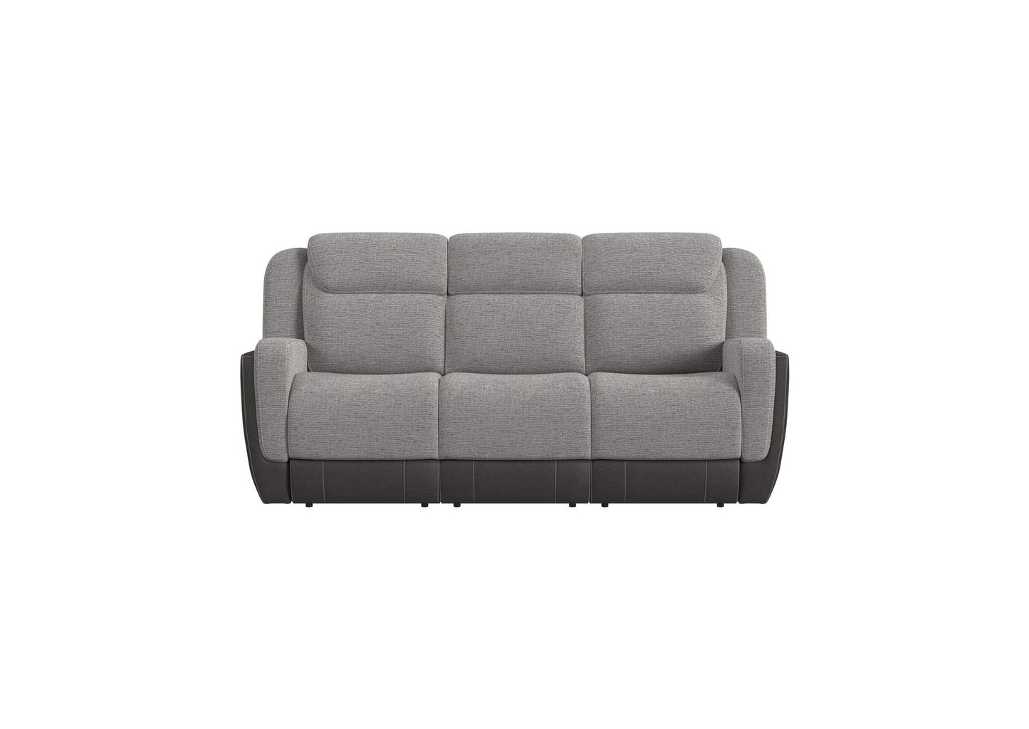 Hornet Motion Reclining Sofa in Rancho Grey