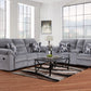 Kynance Grey  Dual Reclining  Sofa & Loveseat CLEARANCE