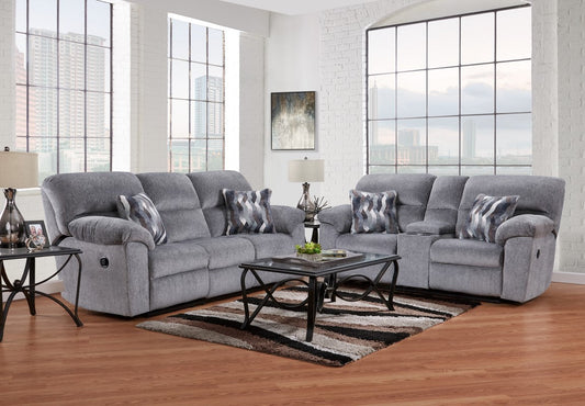Kynance Grey  Dual Reclining  Sofa & Loveseat CLEARANCE