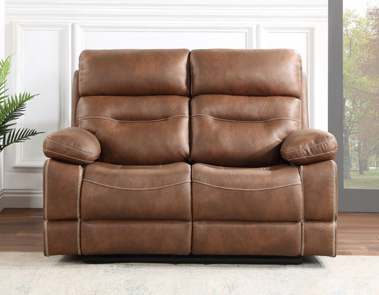 Rudger Brown Dual Reclining loveseat only