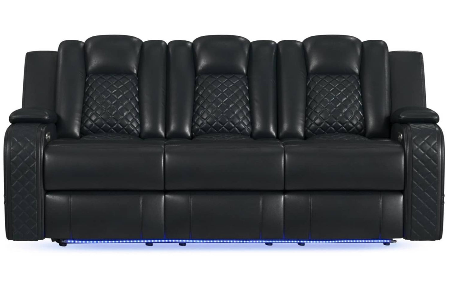 Carlos Power Motion Sofa In Black