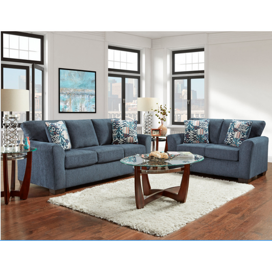 Allure Navy Sofa