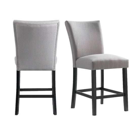 Beckley Grey Linen Counter Hight Chair CLEARANCE  EACH