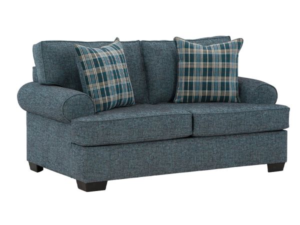 Becker Navy Loveseat CLEARANCE