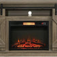 Brice 64" TV Stand Heating Fireplace(#23) w/ Remote