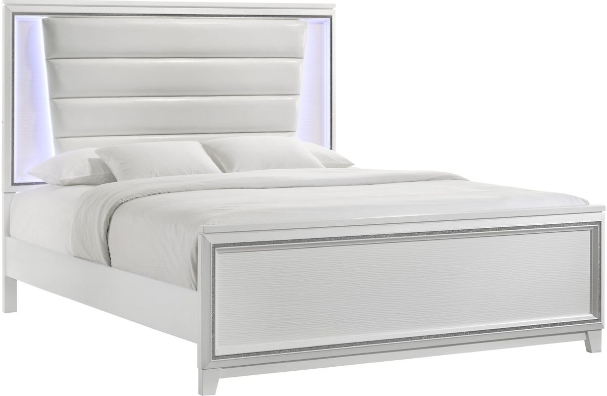 Moondance White King Bed