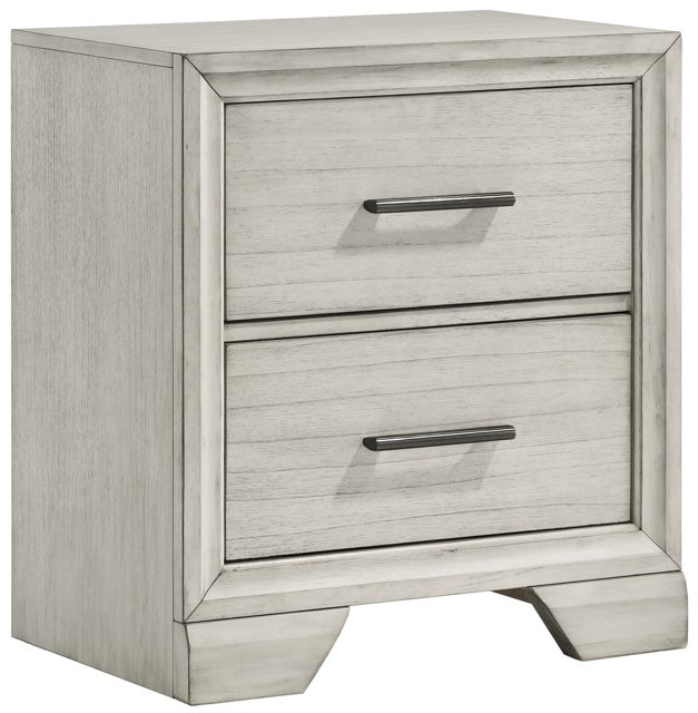 Jaymes White Mist Nightstand