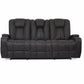 Cowboy Granite Manual Reclining Sofa and Glider Love