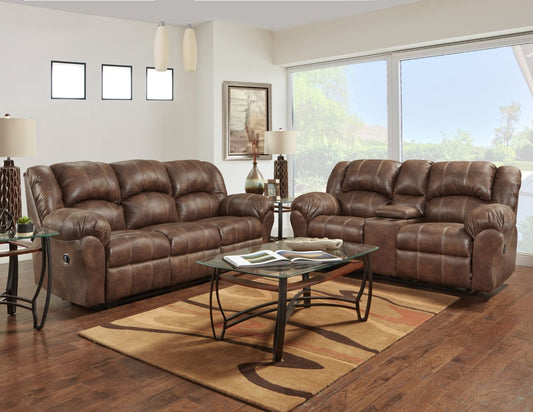 Telluride Cafe  Dual Reclining  Sofa and Loveseat CLEARANCE