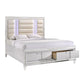 Twenty Nine White Queen Set-Dresser, Mirror & Queen Storage Bed