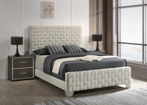 Ferin Taupe Queen Bed