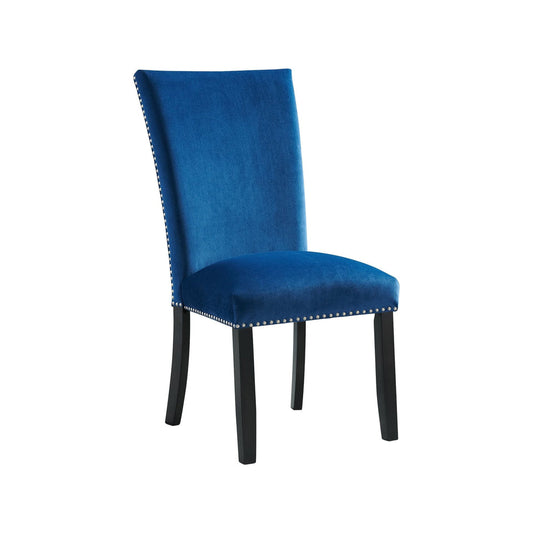 Francesca Blue Velvet Chair