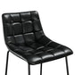 Seth Barstool in Distressed Black