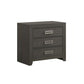 Sasha Nightstand in Grey