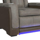 Lantana Power Motion Sofa in Grey/Brown