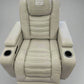 Top Grain Leather Match Cosmo Fog Zero Gravity Power  Recliner