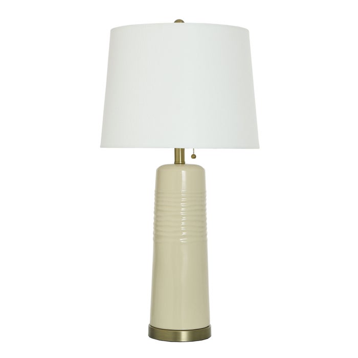 Legrange Beige Ceramic Table Lamp