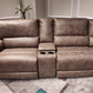 Cowboy Tumbleweed 6Pc 3 Power Reclining Sectional w/ Wireless Charging