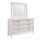 Twenty Nine White Queen Set-Dresser, Mirror & Queen Storage Bed