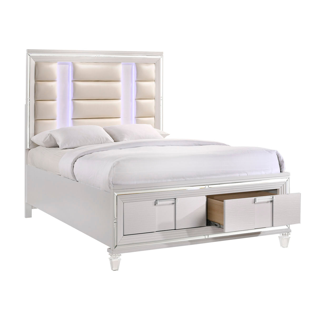 Twenty Nine White Queen Set-Dresser, Mirror & Q-Bed