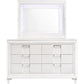 Twenty Nine White King Set-Dresser, Mirror & King Storage Bed