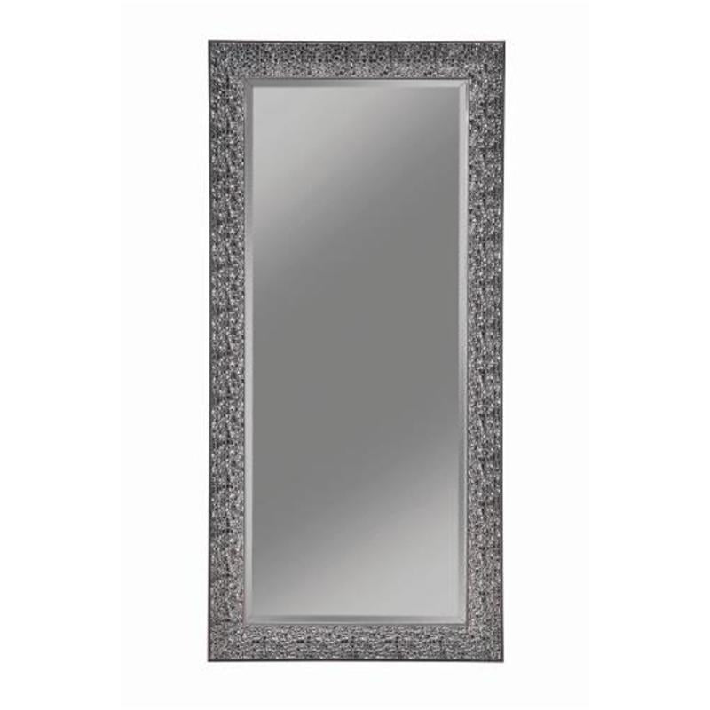 Dark Silver Framed 66" Mirror