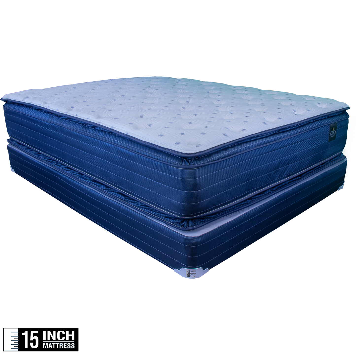 Glacier Luxe Cooling Pillowtop Mattress & Foundation