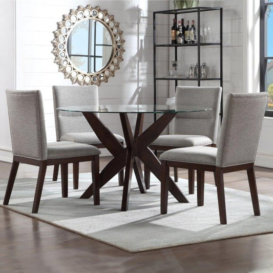 Amalie Round Table & 4 chairs